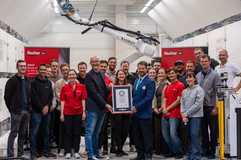 Baubot stellt Weltrekord im Bohren auf