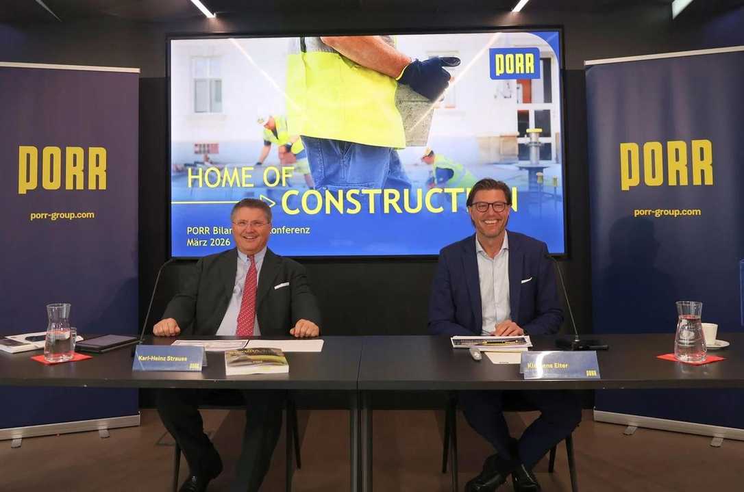 Bilanz: Baukonzern Porr steigert Gewinn um 25 Prozent
