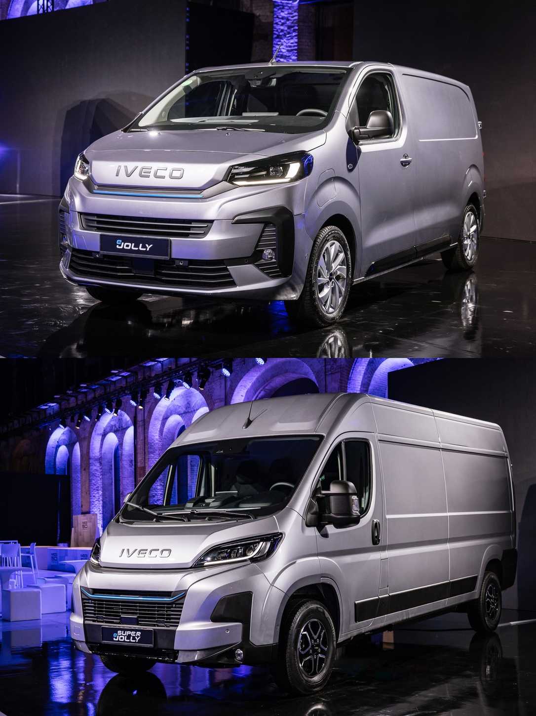 Iveco eJolly und eSuperJolly: E-Transporter mit hoher Nutzlast und Schnellladefunktion