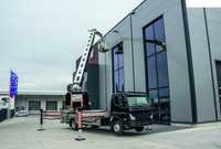 Erster akkubetriebener Autokran von Klaas