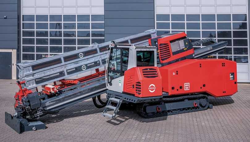 Vollelektrische Bohranlage HDD45-E | Foto: Max Streicher