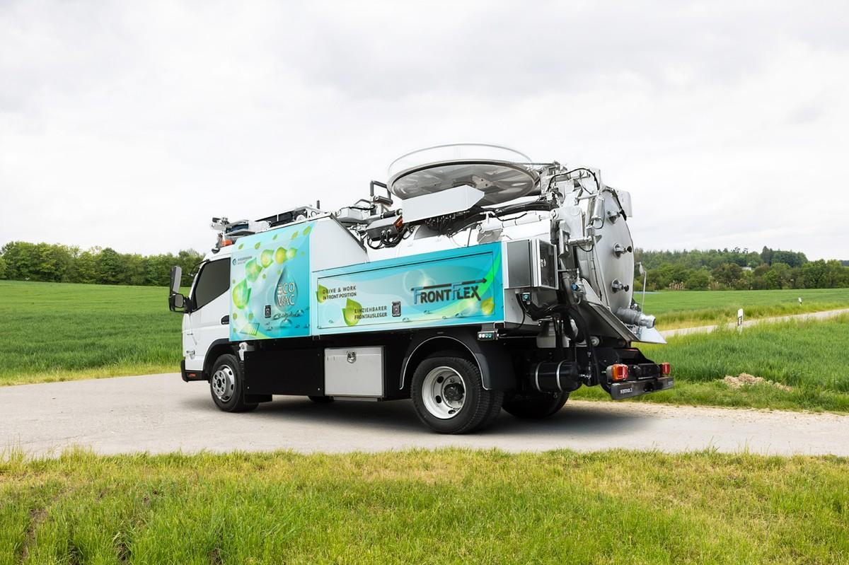 Eco Vac mit Front-Flex-Auslegersystem. | Foto: Wiedemann