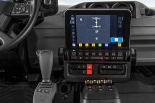 Neues Bedienkonzept für Unimog