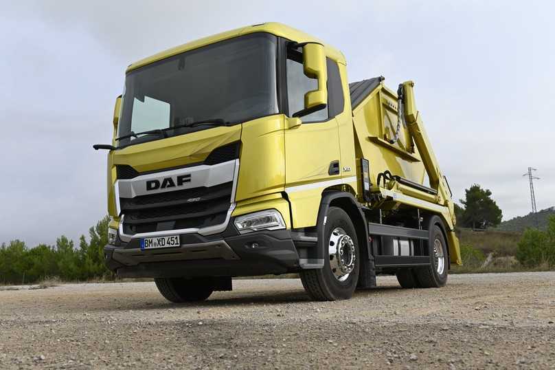 DAF XD 450 4x2 mit Meiller-Absetzkipper AK12 | Foto: DAF DAF XD 450 4x2 mit Meiller-Absetzkipper AK12 | Foto: DAF