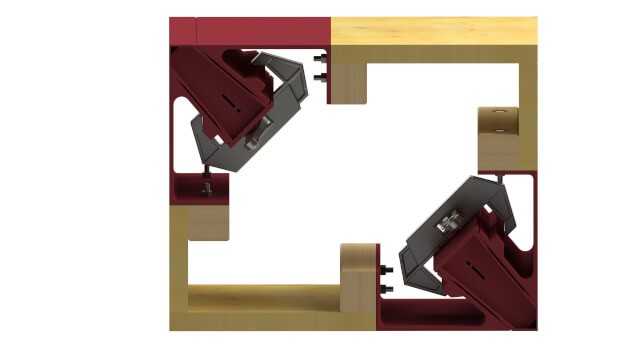 Die kleinen Mini-Varios machen das Schalen von Wand- und Deckendurchbrüchen effizienter.