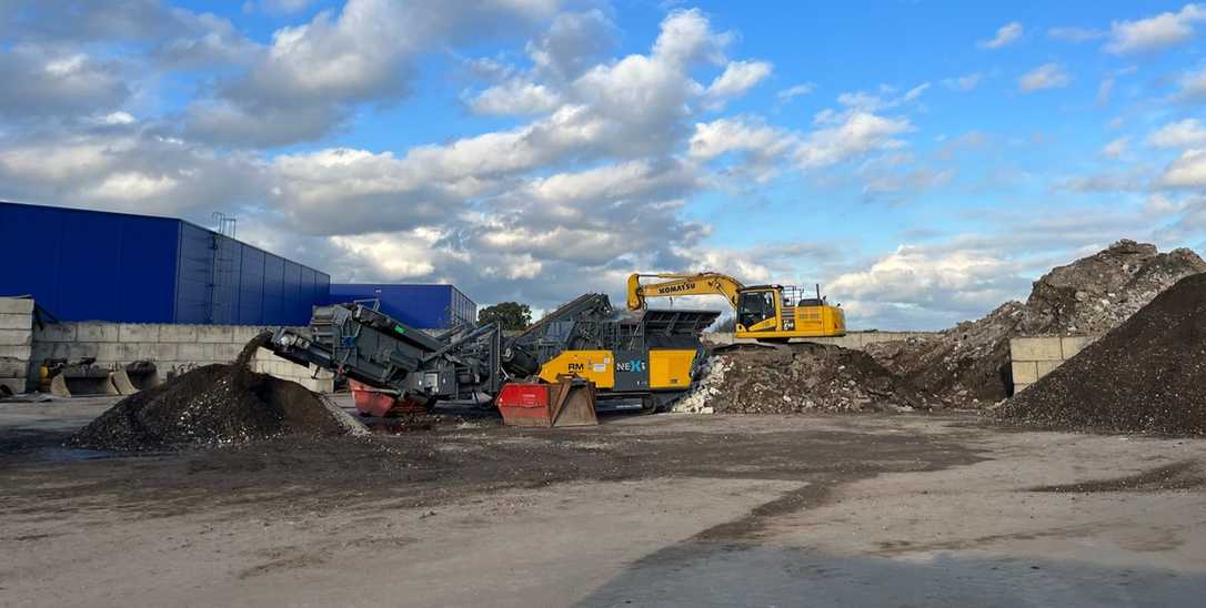 Rubble Master RM 120X: Schulze Kökelsum optimiert Bauschuttaufbereitung