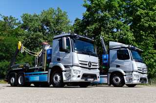 Mittelschwere Baufahrzeuge von 12 bis 28 Tonnen