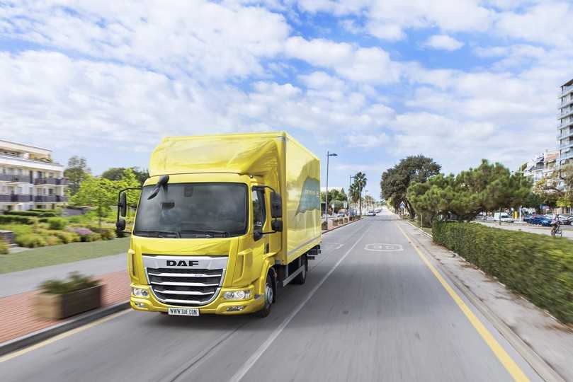 Die XB-Baureihe von DAF deckt das Gewichtssegment zwischen 7,5 und 19 t zulässiges Gesamtgewicht ab. | Foto: DAF Trucks Die XB-Baureihe von DAF deckt das Gewichtssegment zwischen 7,5 und 19 t zulässiges Gesamtgewicht ab. | Foto: DAF Trucks