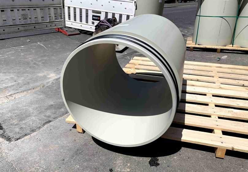 Die neu eingesetzten Rohre sind speziell für hohe Beanspruchungen und schwere Erdlasten konstruiert, sodass die strukturelle Integrität des Kanals über Jahrzehnte hinweg gesichert ist. | Foto: Sanierungstechnik Dommel