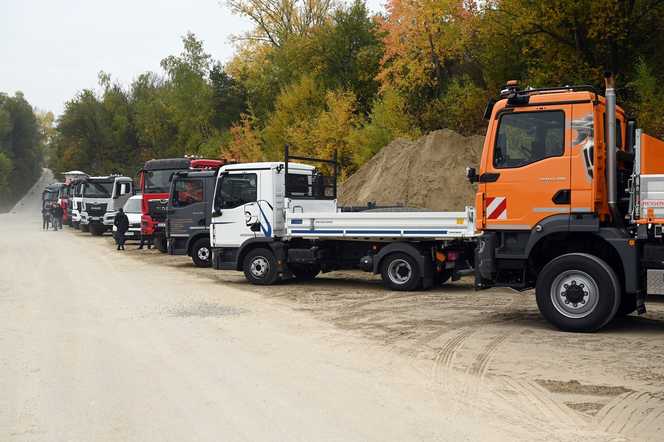 Testtage im Kieswerk: MAN, Kögel und Humbaur überzeugen auf ganzer Linie