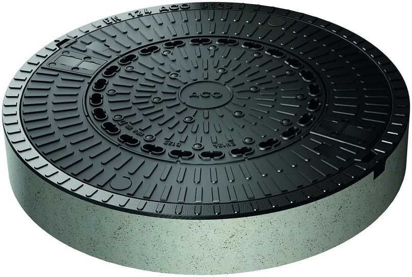 Leicht und schwarz: Neue Schachtabdeckung aus Kunststoff Leicht und schwarz: Neue Schachtabdeckung aus Kunststoff
