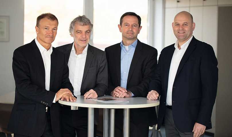 Die vierköpfige Geschäftsführung von Fischer Teamplan: Michael Hippe, Ralf Ostermann, Ralf Puderbach, Robert Ueberfeldt (von links nach rechts). | Foto: Fischer Teamplan Die vierköpfige Geschäftsführung von Fischer Teamplan: Michael Hippe, Ralf Ostermann, Ralf Puderbach, Robert Ueberfeldt (von links nach rechts). | Foto: Fischer Teamplan