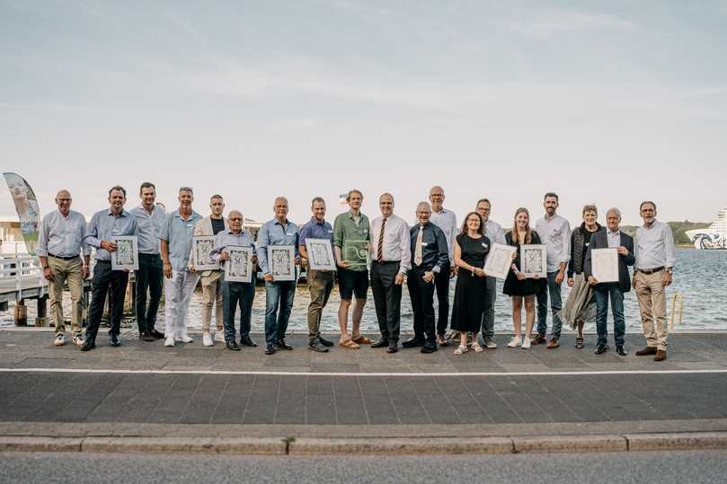 Zahlreiche Mitgliedsbetriebe erhielten anlässlich der Jubiläumsfeier des FGL S.-H. eine Ehrung für ihre langjährige Verbandsmitgliedschaft. | Foto: FGL S.-H.