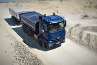 Mercedes Arocs mit digitalem Upgrade