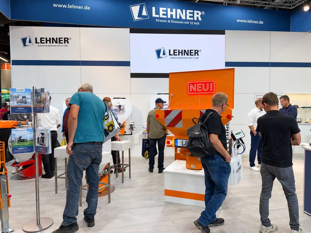 Winterdienststreuer für Radlader & Traktoren: Der neue Polaro C von Lehner