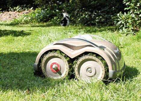 Mähroboter erkennt Gras - ohne Kabel! Mähroboter erkennt Gras - ohne Kabel!
