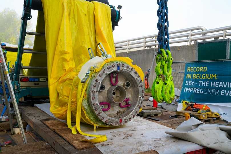 Impreg-Liner DN 2000 mit Einzugspacker | Foto: Impreg