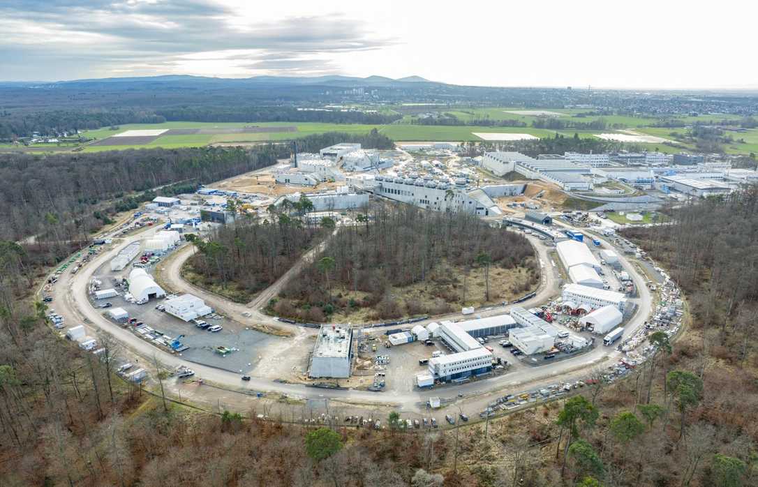 Bauprojekt FAIR Darmstadt: Porr schließt Rohbau am Teilchenbeschleuniger ab