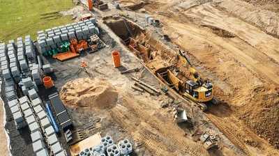 Kunststoffschacht im Kunststoffschacht