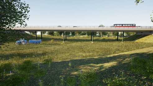 Heilbronn startet Großprojekt mit Brücken und 150.000 m³ Erdbewegung