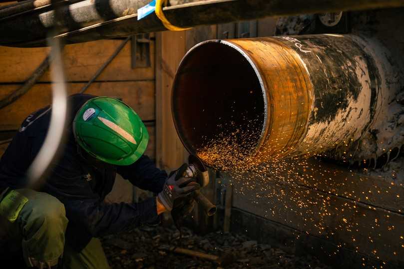 Erdgasleitungen werden für den Transport von H2 für das Hyperlink-Wasserstoffprojekt umfunktioniert. | Foto: Friedrich Vorwerk Erdgasleitungen werden für den Transport von H2 für das Hyperlink-Wasserstoffprojekt umfunktioniert. | Foto: Friedrich Vorwerk