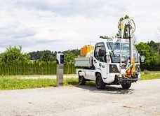 Neuer Elektrotransporter als Geräteträger oder Lieferwagen