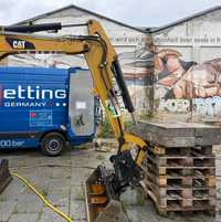 Betonblockade in Berlin erfolgreich entfernt