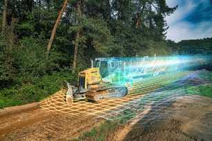 Wenn der Raupenfahrer selbst zum Vermesser wird