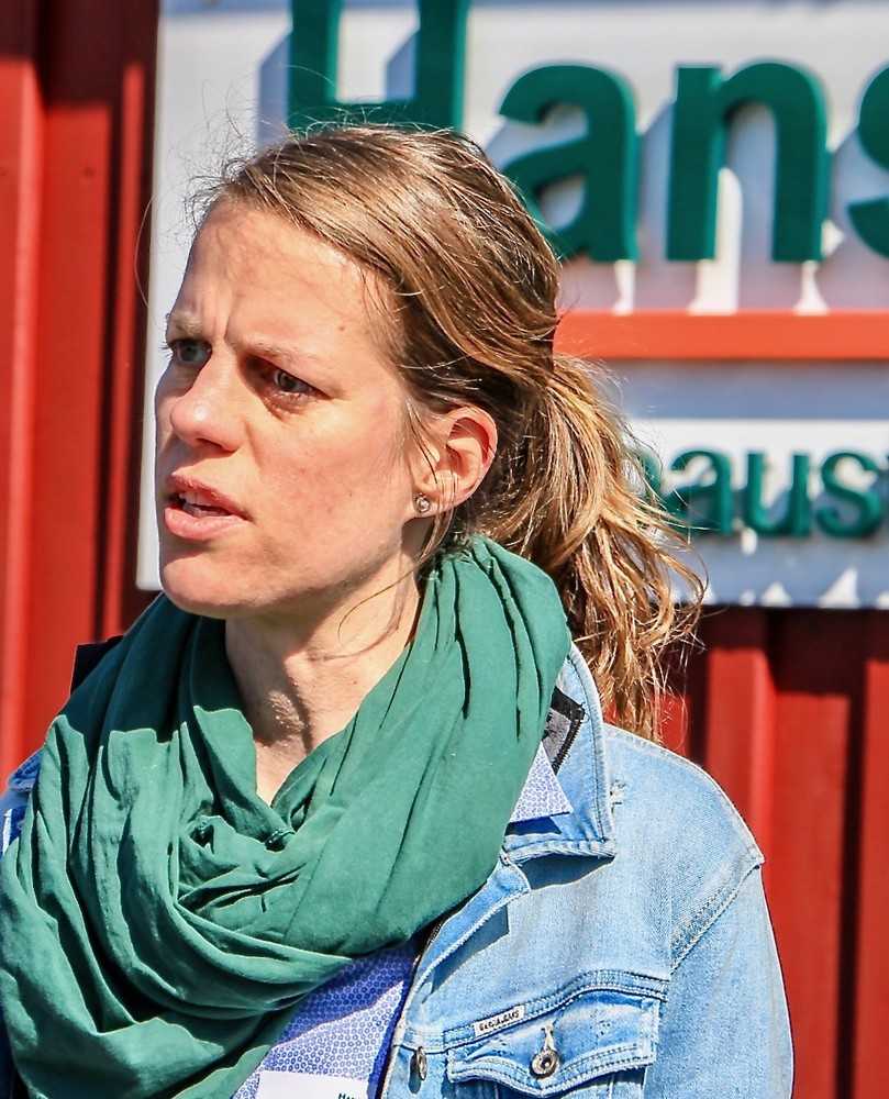 Kathrin Pape ist Anprechpartnerin bei HanseGrand Klimabaustoffe für das Projekt BikeLane in Lüneburg. | Foto: HanseGrand Kathrin Pape ist Anprechpartnerin bei HanseGrand Klimabaustoffe für das Projekt BikeLane in Lüneburg. | Foto: HanseGrand