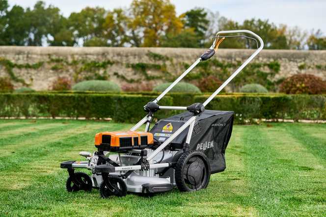 Neuer Akku-Rasenmäher mit Boost-Modus