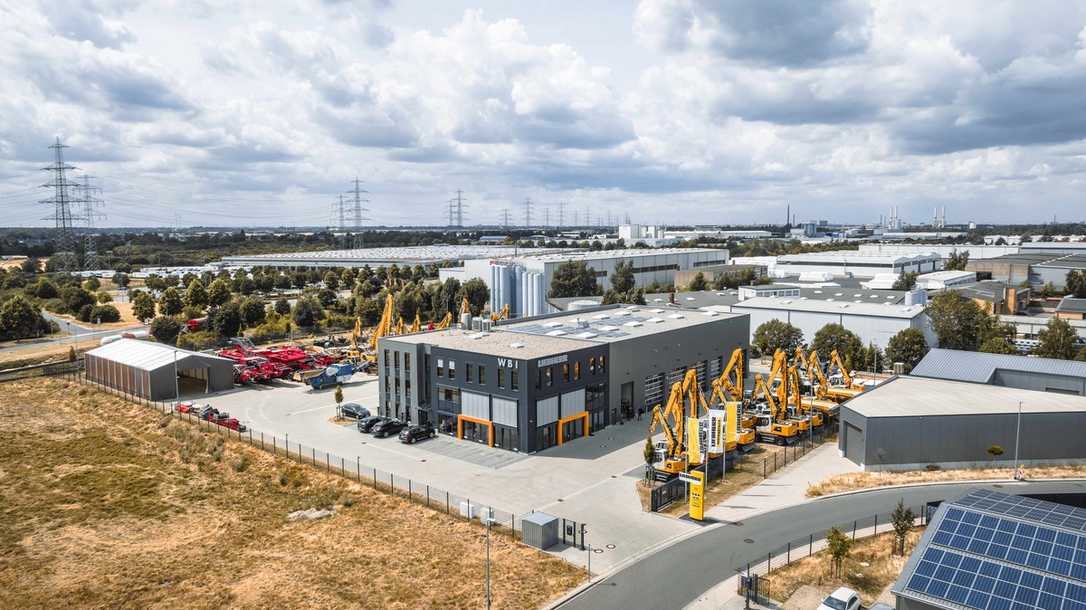 WBI Baumaschinen ist Händler für Screencore Haldenbänder, Trommelsiebe und Mischanlagen