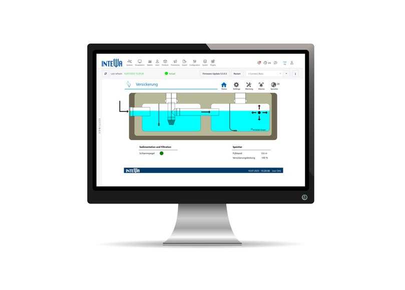I-Connect Monitoring für das Regenwassermanagement | Foto: Intewa I-Connect Monitoring für das Regenwassermanagement | Foto: Intewa