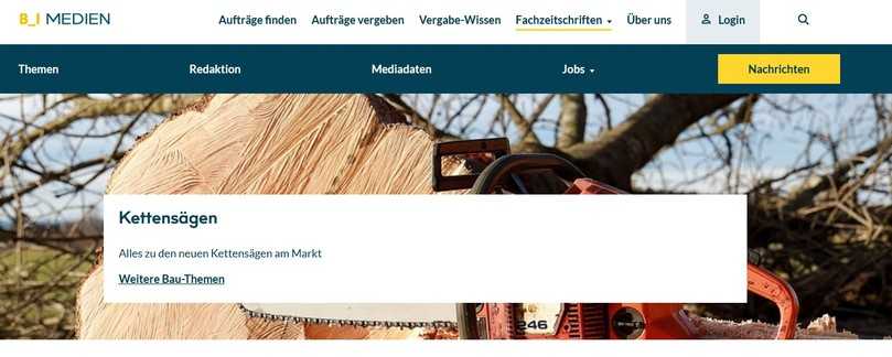 Alle Neuheiten im Blick beim B_I newsportal | Foto: Screenshot www.bi-medien.de Alle Neuheiten im Blick beim B_I newsportal | Foto: Screenshot www.bi-medien.de