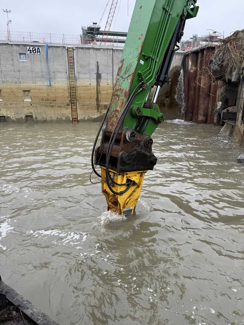 Bis zu sechs Meter Tidehub gibt es in Westerschelde. | Foto: Epiroc