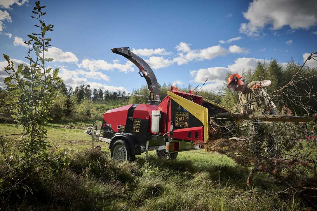 Vogt präsentiert neuen Holzhacker TP 176 Mobile