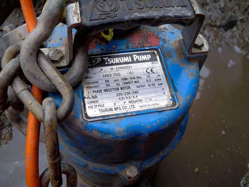 Die einphasige Pumpe der HS-Serie taugt selbst für dicken Schlamm. Auch sie ist auf der BAU 2025 zu sehen. | Foto: Tsurumi Die einphasige Pumpe der HS-Serie taugt selbst für dicken Schlamm. Auch sie ist auf der BAU 2025 zu sehen. | Foto: Tsurumi