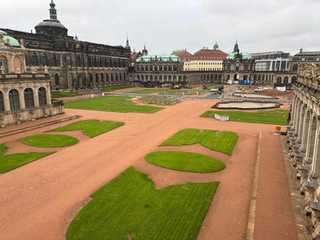 Welche Wegedecke den Dresdner Zwinger fit für die Zukunft macht