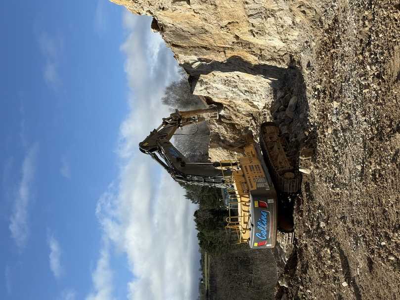 Collins Earthworks kombiniert im Steinbruch moderne Indeco-Technik mit einer Elektro-Lkw-Flotte. | Foto: Indeco Collins Earthworks kombiniert im Steinbruch moderne Indeco-Technik mit einer Elektro-Lkw-Flotte. | Foto: Indeco