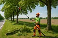 Gehölzpflege: Lichtraumprofil beachten