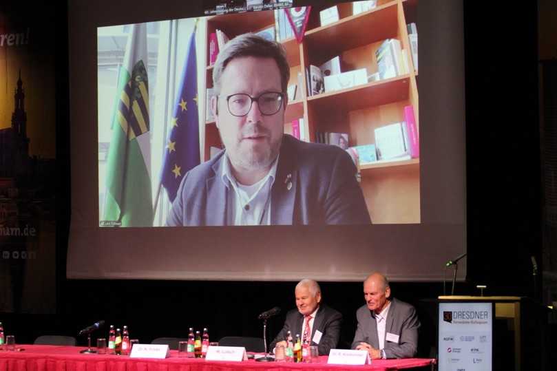 Virtuell zugeschaltet: Lars Rohwer, MdB, ordentl. Mitglied des Ausschusses für Wirtschaft und Energie | Foto: AGFW Virtuell zugeschaltet: Lars Rohwer, MdB, ordentl. Mitglied des Ausschusses für Wirtschaft und Energie | Foto: AGFW