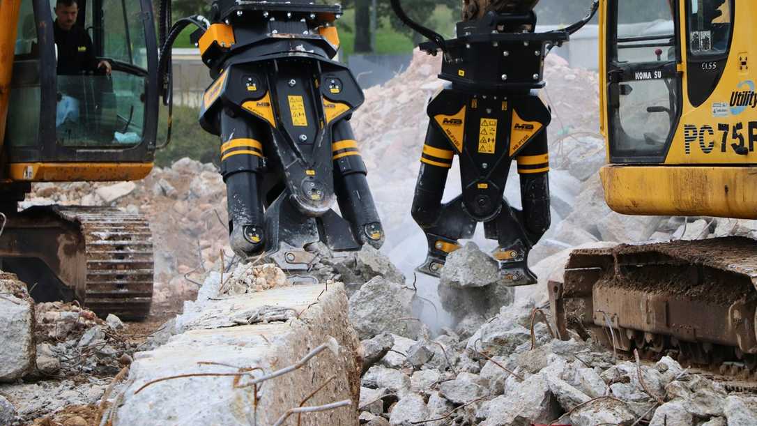 Neue Abbruchzangen von MB Crusher Neue Abbruchzangen von MB Crusher