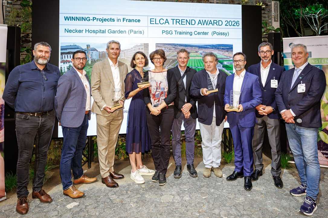 Nachhaltige Landschaftsarchitektur: ELCA-Trendpreis kürt urbane Konzepte