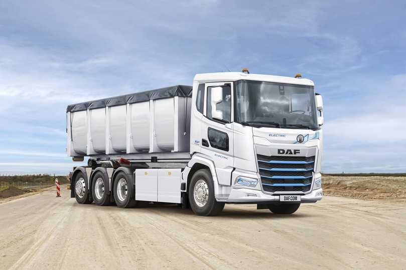 DAF XF 350 Electric als Abroller | Foto: DAF Trucks