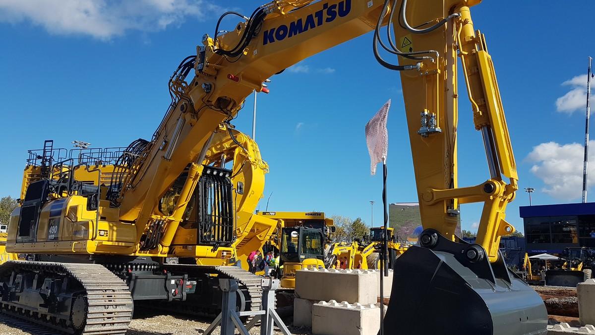 Der Abbruchbagger PC 490 HRD von Komatsu ist besonders vielseitig und lässt sich leicht umkonfigurieren. | Foto: B_I/bb
