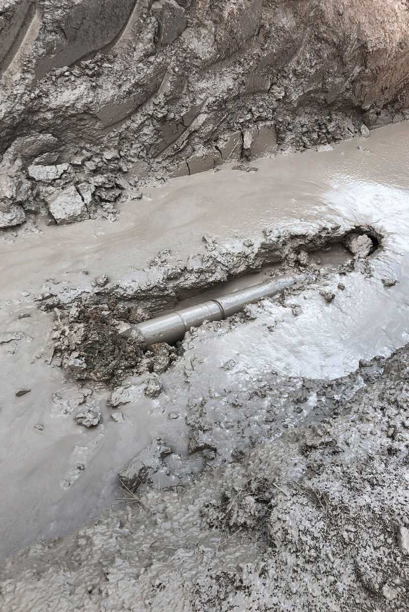 Ausbohren der Pilotbohrung auf der Pipesite | Foto: LMR Drilling Ausbohren der Pilotbohrung auf der Pipesite | Foto: LMR Drilling