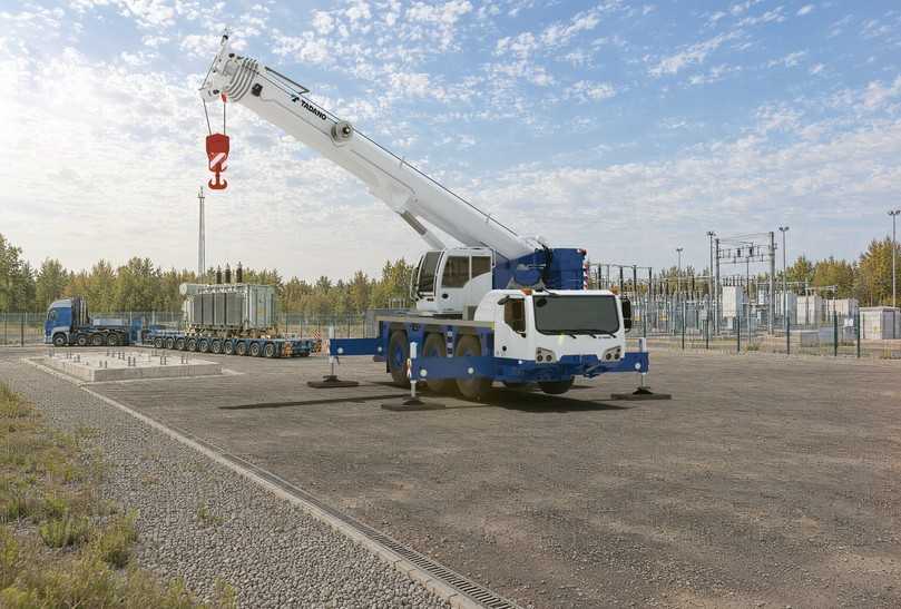 Der neue Taxi-Kran AC 3.060-2 von Tadano kann dank seiner schnellen Einsatzbereitschaft mehrere Aufträge an einem Tag bewältigen. | Foto: Tadano