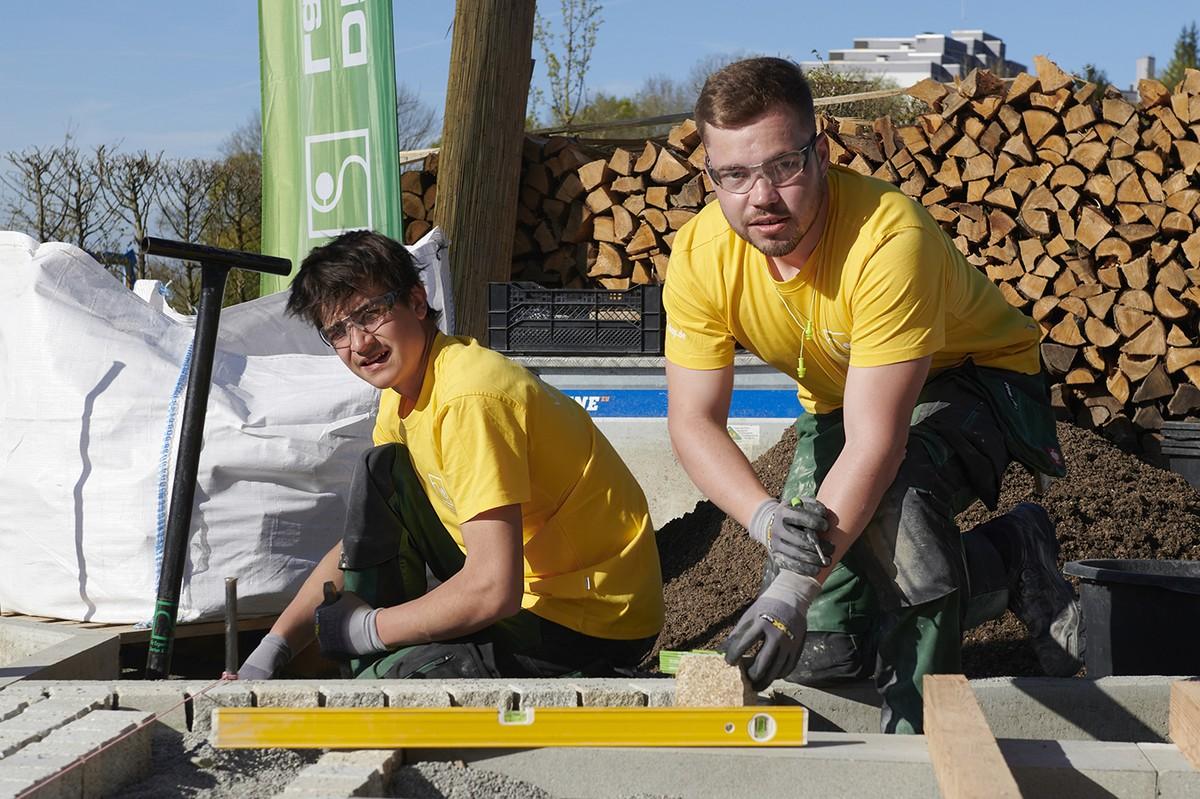 2 - Matthias Kiermeier und Xaver Vöst (r.) während des bayerischen Landeswettbewerbs. | Foto: Carolin Tietz, VGL Bayern