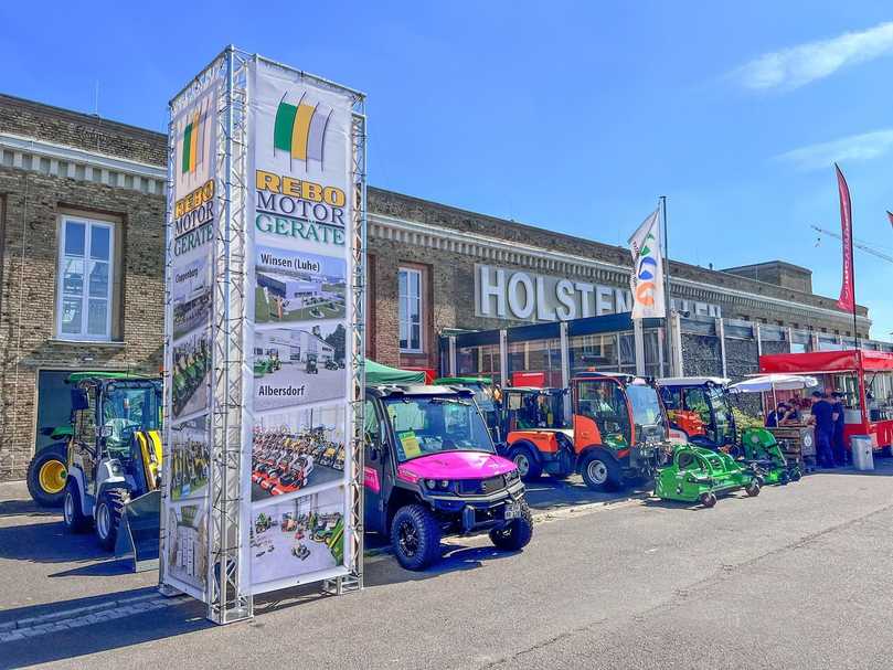 Kommunaltechnik-Händler Rebo bietet auf der Nordbau verschiedene Maschinen zu besonderen Messekonditionen an. | Foto: Rebo Motorgeräte Kommunaltechnik-Händler Rebo bietet auf der Nordbau verschiedene Maschinen zu besonderen Messekonditionen an. | Foto: Rebo Motorgeräte