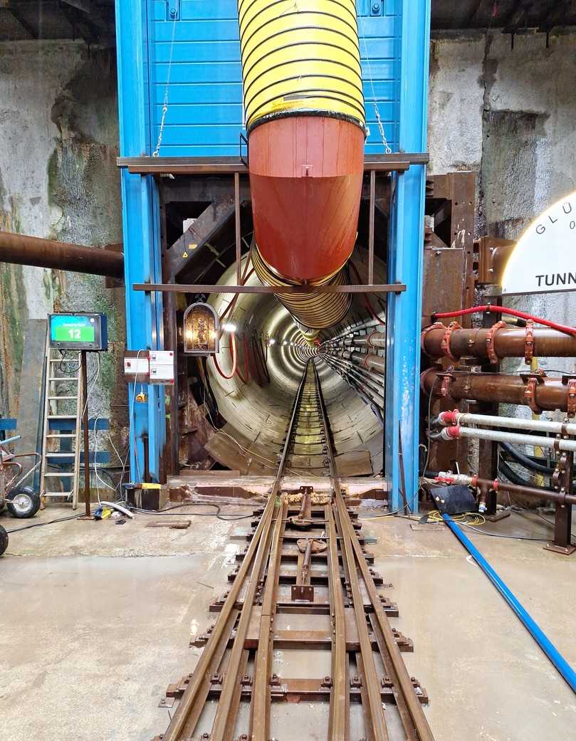 Der Tunnel hat einen Innendurchmesser von vier Metern für sechs 525-kV-Gleichstromkabel | Foto: Porr Der Tunnel hat einen Innendurchmesser von vier Metern für sechs 525-kV-Gleichstromkabel | Foto: Porr