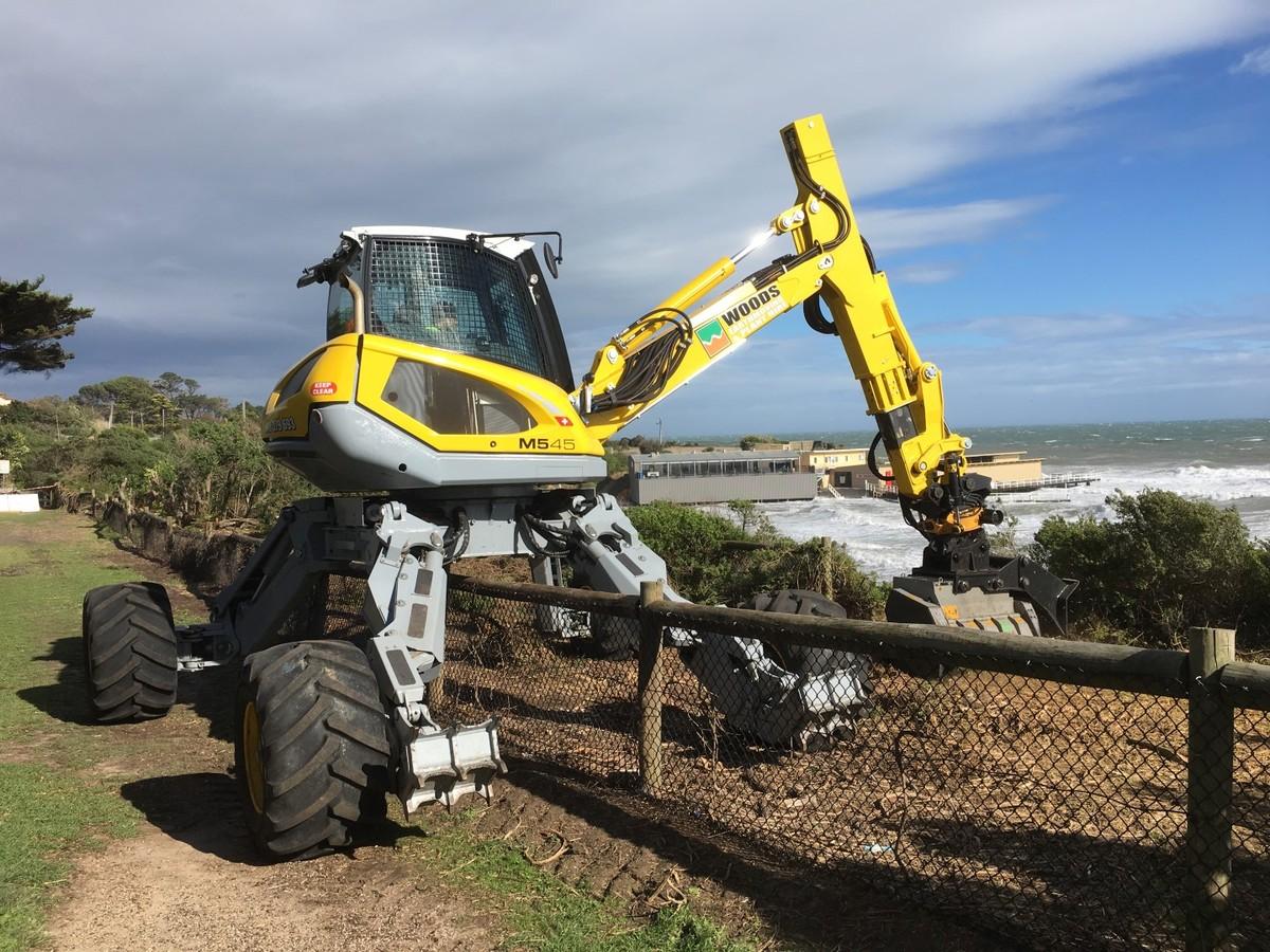 Kommt mit jedem Hindernis zurecht. | Foto: Menzi Muck AG